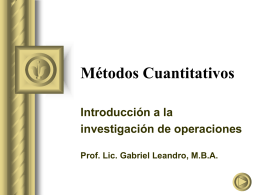 Introduccion Metodos Cuantitativos