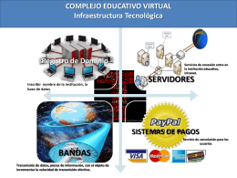 diagrama complejo educativo virtual