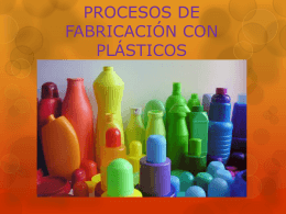 procesos de fabricación con plásticos