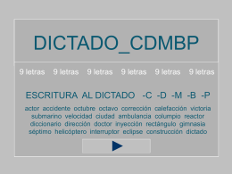dictado_cdbmp - 9 letras