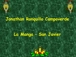 Felicitación de Jonathan Ronquillo