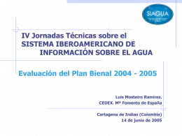 Luis Ramirez-Evaluacion del Plan Bienal 2004