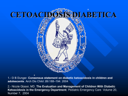 Cetoacidosis Diabética - Tu