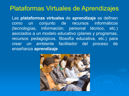 Plataformas Virtuales