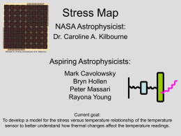 Stress Map Charts - Olin-NASA