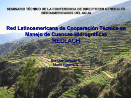 Red Latinoamericana de Cooperación Técnica en Manejo de