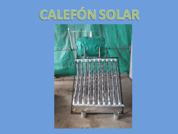 Calefon Solar Ezequiel (comprimido)