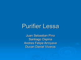 Purifier Lessa
