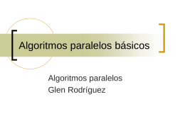 Algoritmos paralelos básicos - Domina | Derecho e Ingeniería