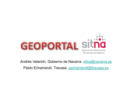 Geoportal. Integrando la información territorial