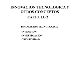 Innovación Tecnológica 2
