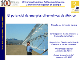 Centro de Investigación en Energía, UNAM