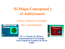 Le mappe concettuali - Universidad Autónoma Metropolitana