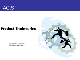 Product Engineering 1.1