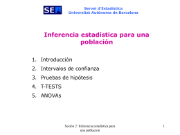 CLASSE 3 - Estadistica inferencial - conf