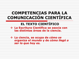 2.EL Texto Científico - CompetenciasComunicacionCientif