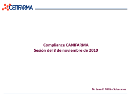 Diapositiva 1 - Cámara Nacional de la Industria Farmacéutica