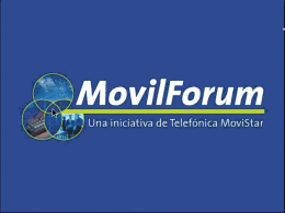 MovilForum: Telefónica Móviles Developers Forum