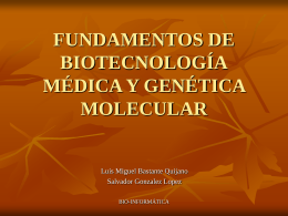 Presentación Biotecnologia Medica