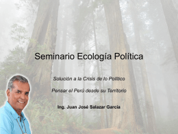 Seminario Ecología Política