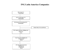 ING Latin America Companies