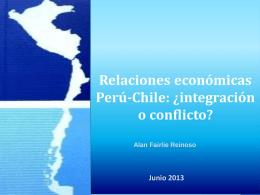 Relaciones Comerciales Perú – Chile