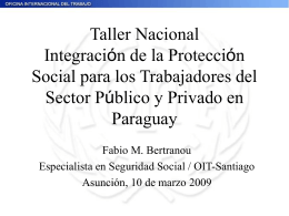 Seguridad Social - OIT en América Latina y el Caribe