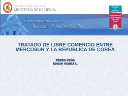 Tratado de Libre Comercio Entre Mercosur y la Republica