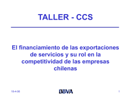 BBVA - Chilexporta Servicios