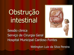 Obstrução intestinal