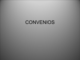 CONVENIOS
