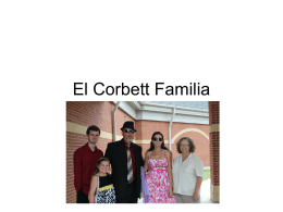 El Corbett Familia