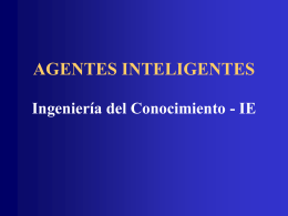 Agentes inteligentes - Departamento de Sistemas e Informática