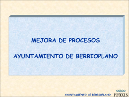 Presentación: Ayuntamiento Berrioplano
