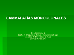 Gammapatías Monoclonales