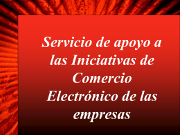 successful services exporting - Cámara Nacional de Comercio y
