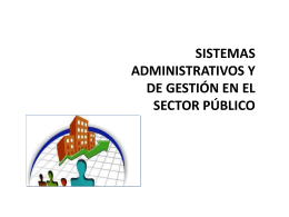 sistemas administrativos