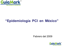 Epidemiología PCI en México