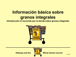 de granos integrales - The Whole Grains Council