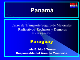Presentación Curso en Panamá