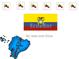 La capital e Ecuador es Quito!