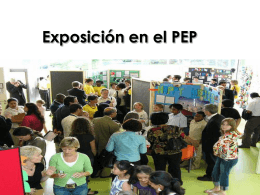 Exposición en el PEP