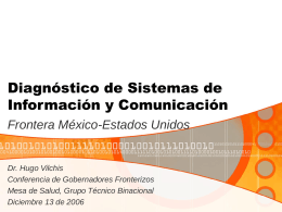 Diagnóstico de Sistemas de Información y Comunicación