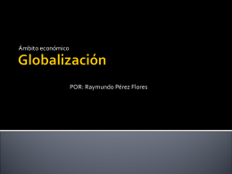 Globalización - FHS-FCE-002