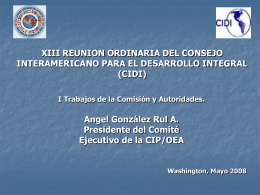 Comisión Interamericana de Puertos.