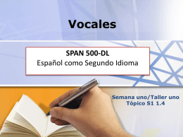 Locuciones latinas SPAN 501