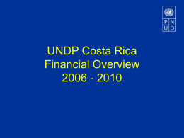 Diapositiva 1 - El PNUD en Costa Rica
