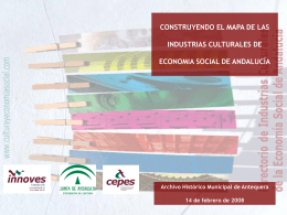 Diapositiva 1 - CEPES Andalucía