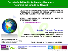SECTOR AGRICULTURA