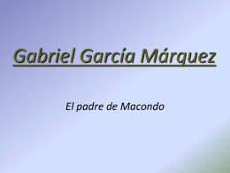 Gabriel Garcia Marquez